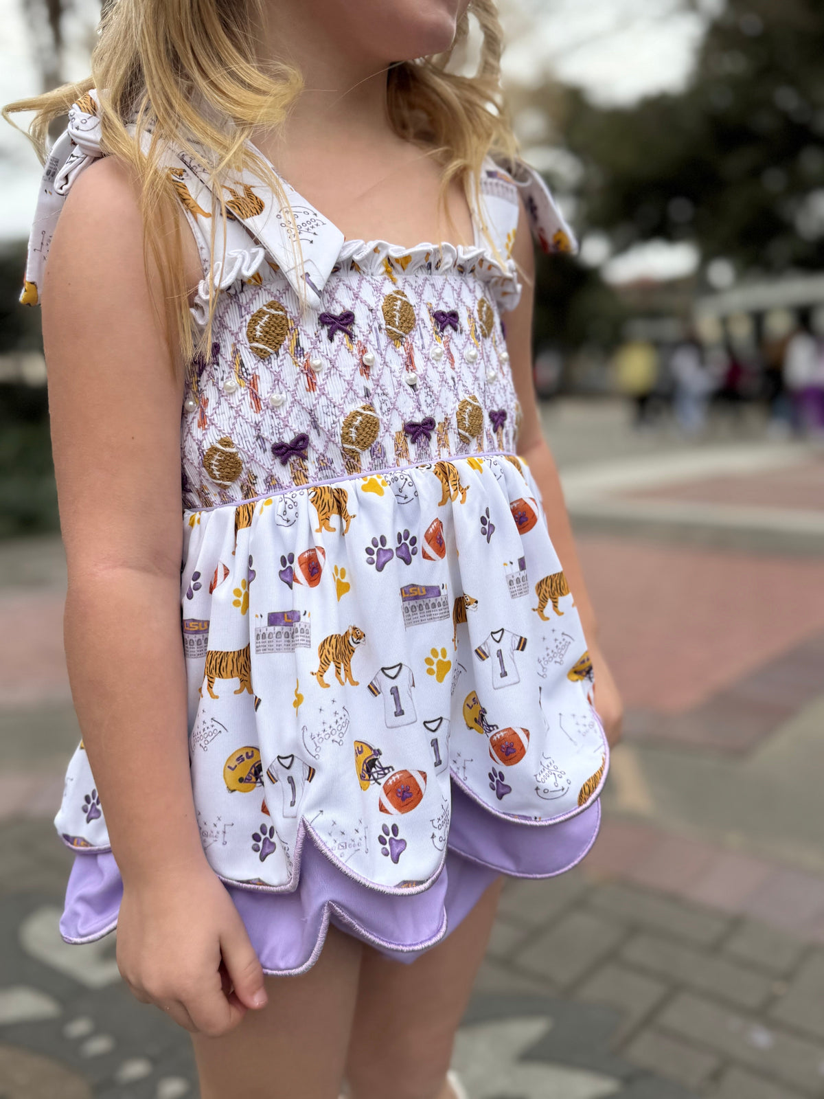 Love Purple, Live Gold Bloomer Set