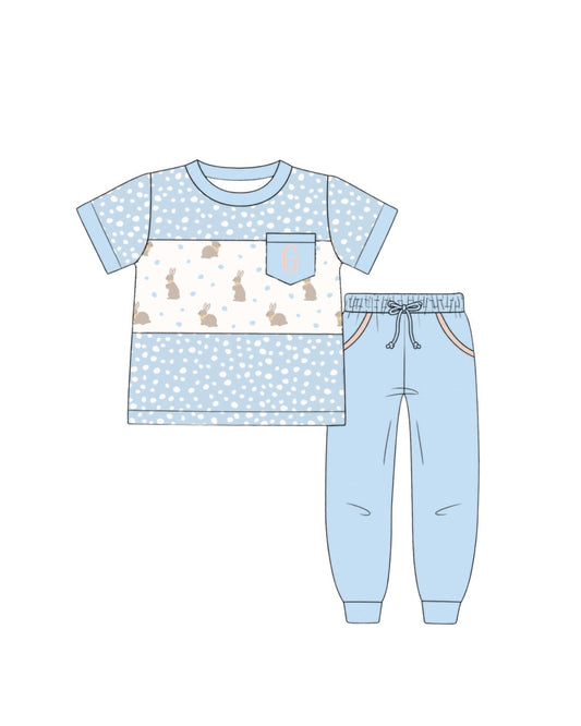 PO57 Easter Knits Jogger Set