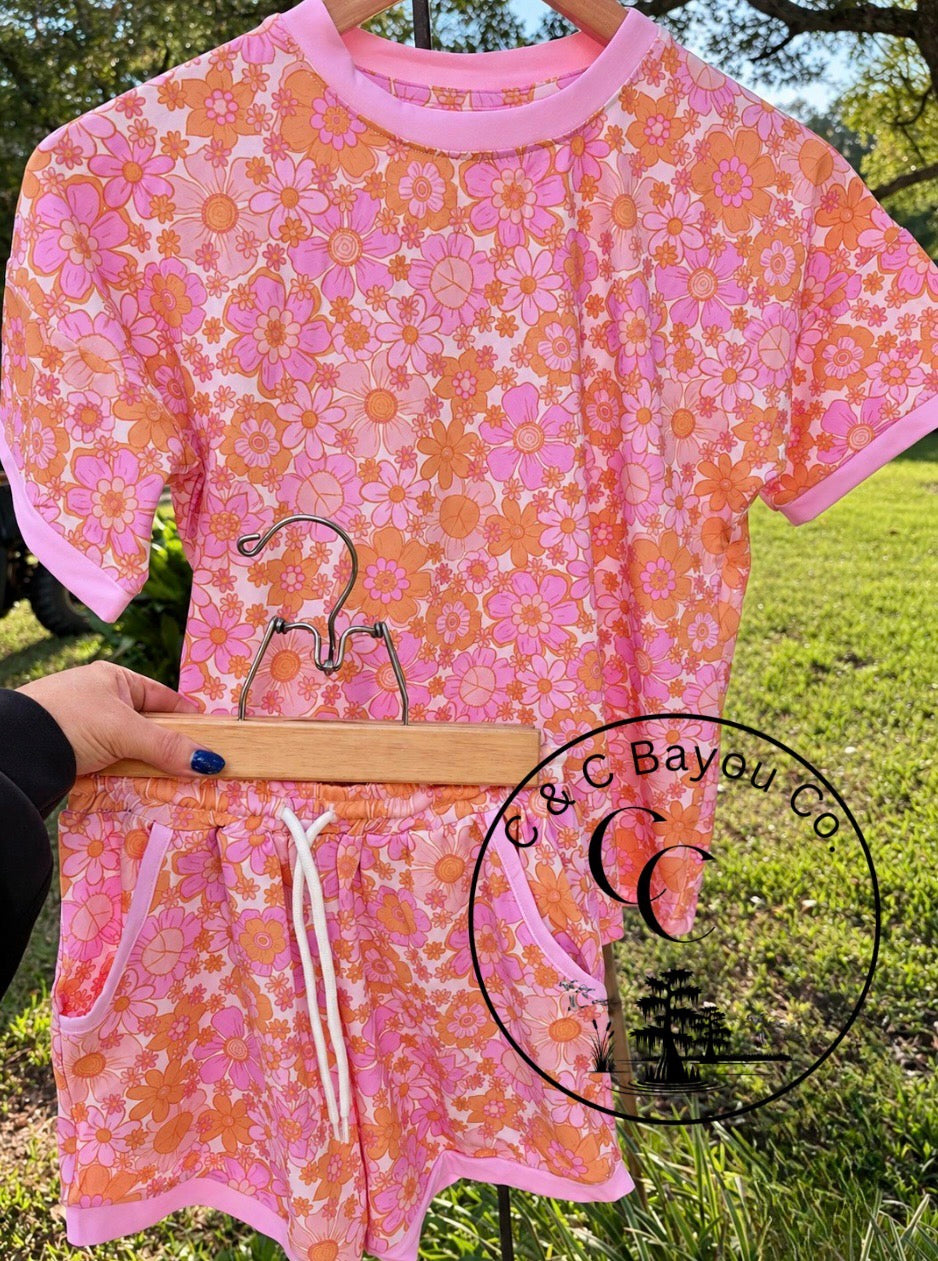 Bold Daises Youth Lounge Set