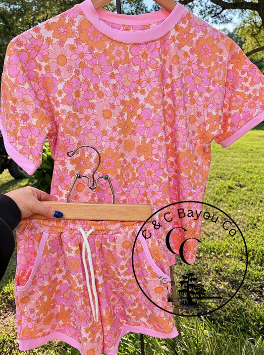 Bold Daises Youth Lounge Set