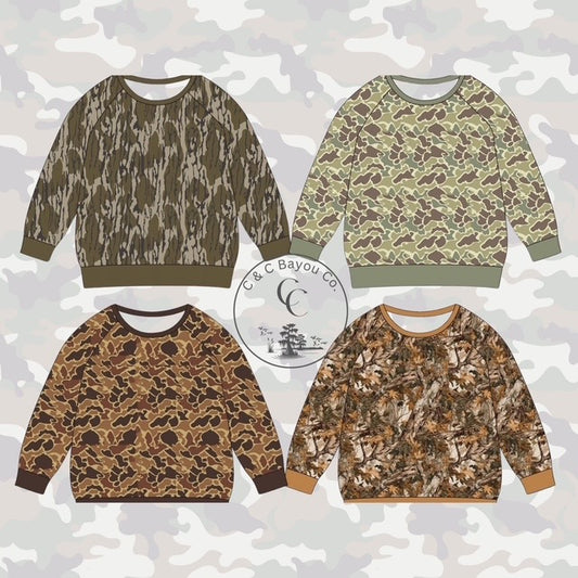 Camo Sweatshirts
