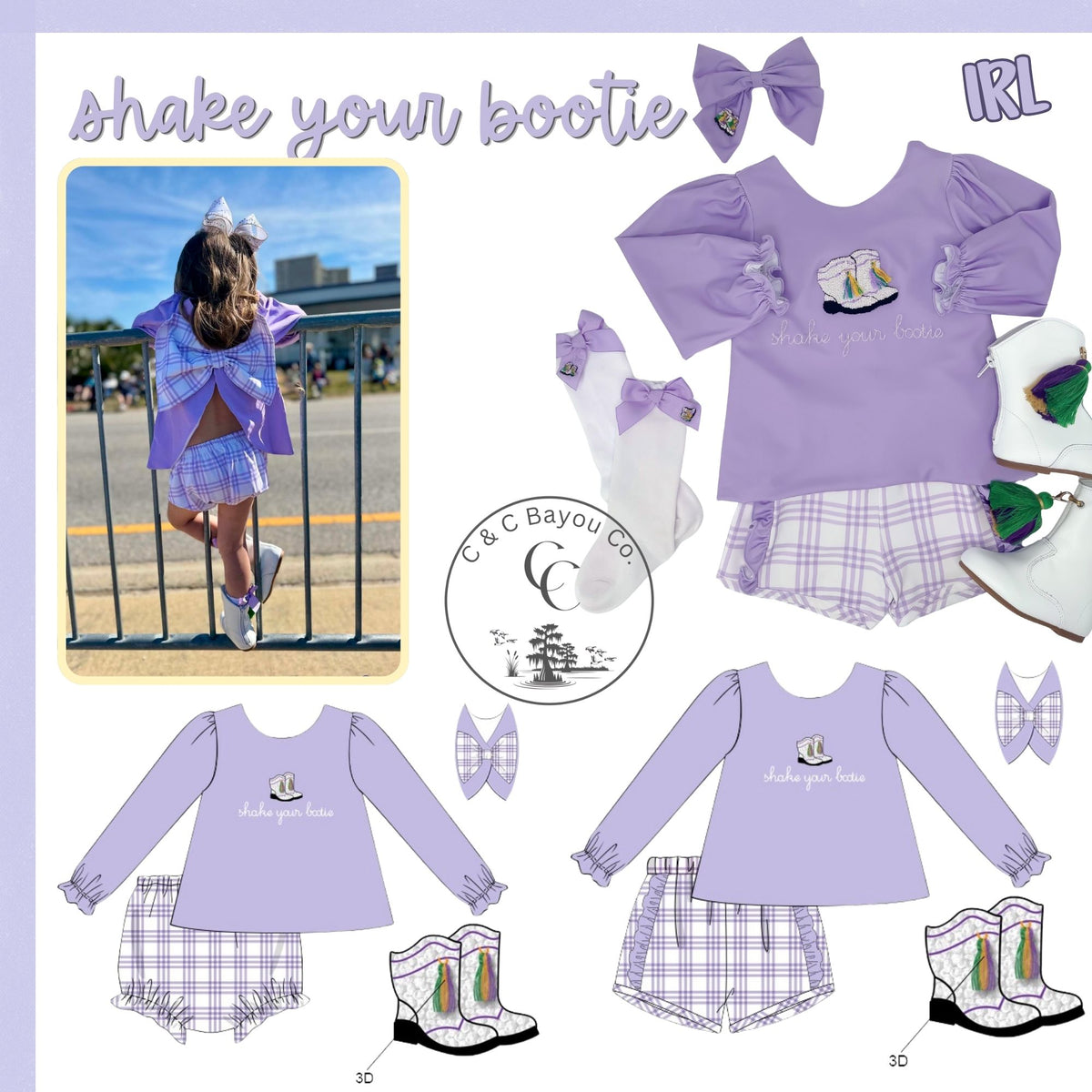 WS Preorder 01: Shake Your Bootie Bloomer Set