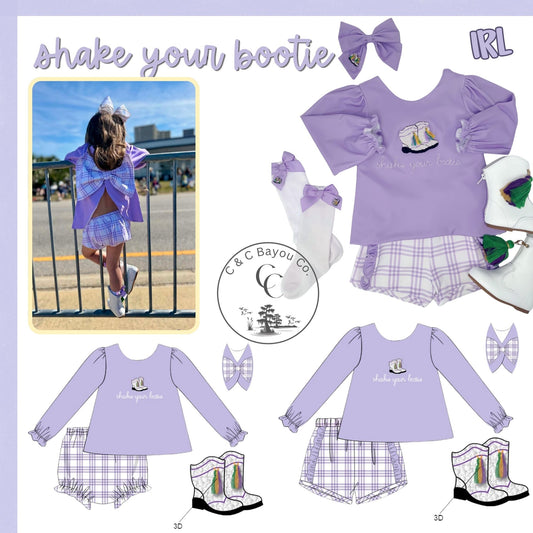 WS Preorder 01: Shake Your Bootie Short Set